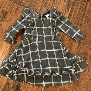 Janie and Jack winter-spring plaid dress